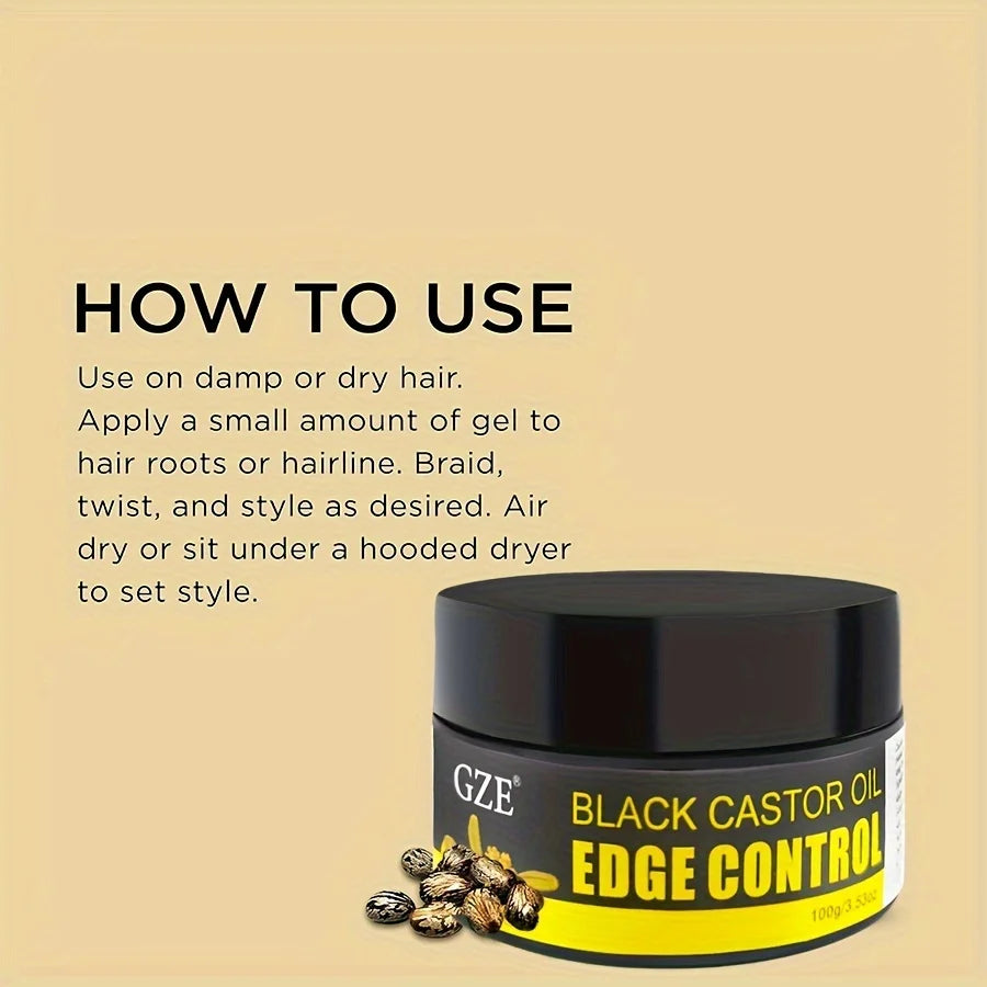GZE Gel Extra Hold – Pour Tresses, Locs & Baby Hair