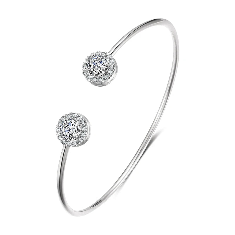 Bracelet Éclat Royal™ – Élégance Dorée & Éclats de Lumière