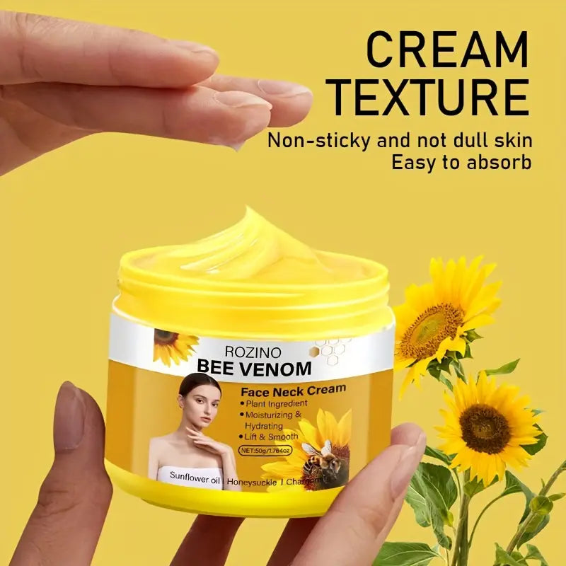 Crème Raffermissante Venin d’Abeille – Anti-Rides, Réparatrice & Ultra-Nourrissante
