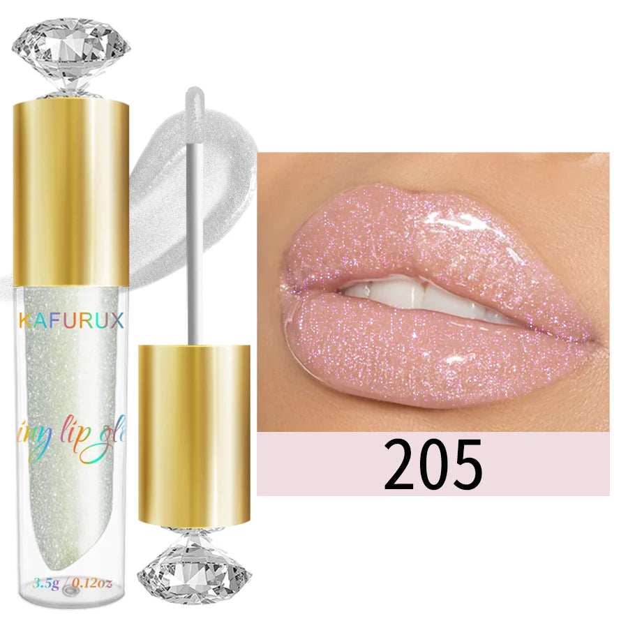 Diamond Gloss by KAFURUX – Brillance de Luxe, Lèvres de Star 💎
