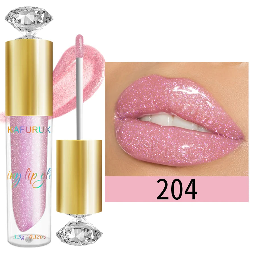 Diamond Gloss by KAFURUX – Brillance de Luxe, Lèvres de Star 💎